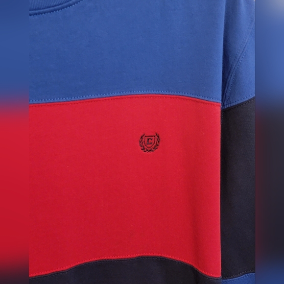 CHAPS Men's Crewneck Colorblock Sweatshirt - Picture 5 of 5
